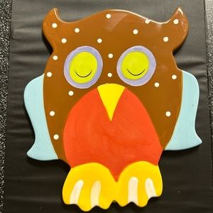 Coton colors Happy Everything large Owl retired attachment.